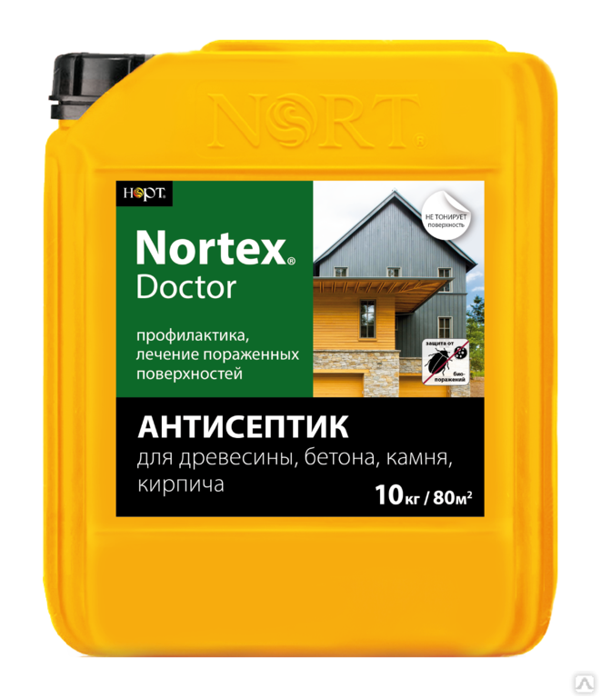 Пропитка Нортекс-Доктор для древесины 10 кг