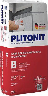 PLITONIT В, Клей усиленный армирующими волокнами