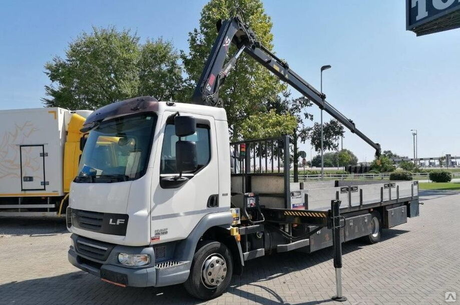 Услуги крана-манипулятора DAF 8 тонн, цена от 75 бел. руб/ч в Гродно от ...