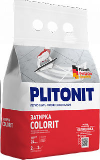 Затирка для швов PLITONIT COLORIT (1,5-6мм), 2 кг(18 цветов)