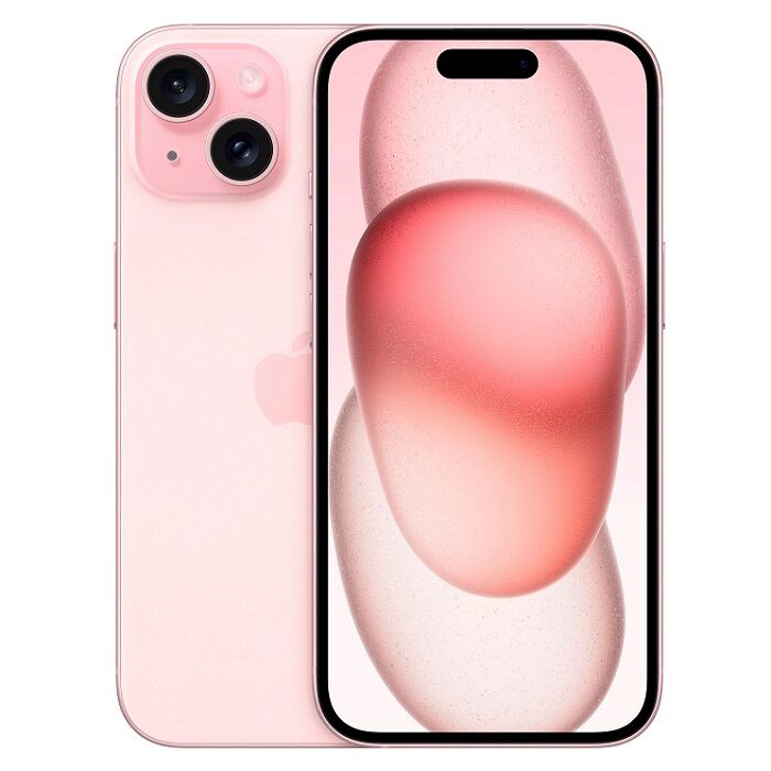 Смартфон Apple iPhone 15 128Gb 2SIM розовый