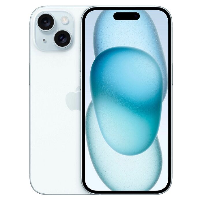 Смартфон Apple iPhone 15 128Gb 2SIM голубой