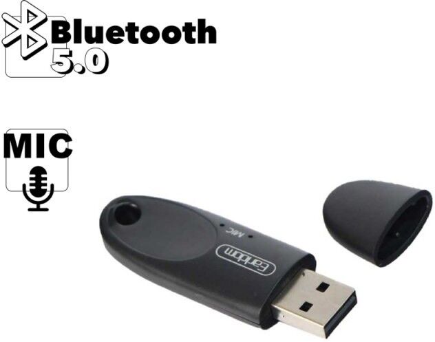 Автомобильный Bluetooth адаптер AUX Earldom ET-M40, AUX и питание через штекер USB