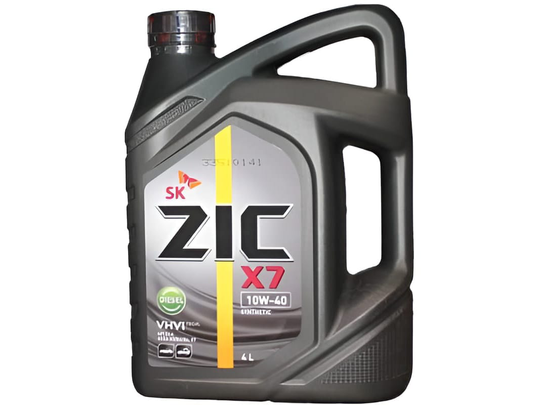 Масло моторное Zic X7 Diesel 10W-40, 4л