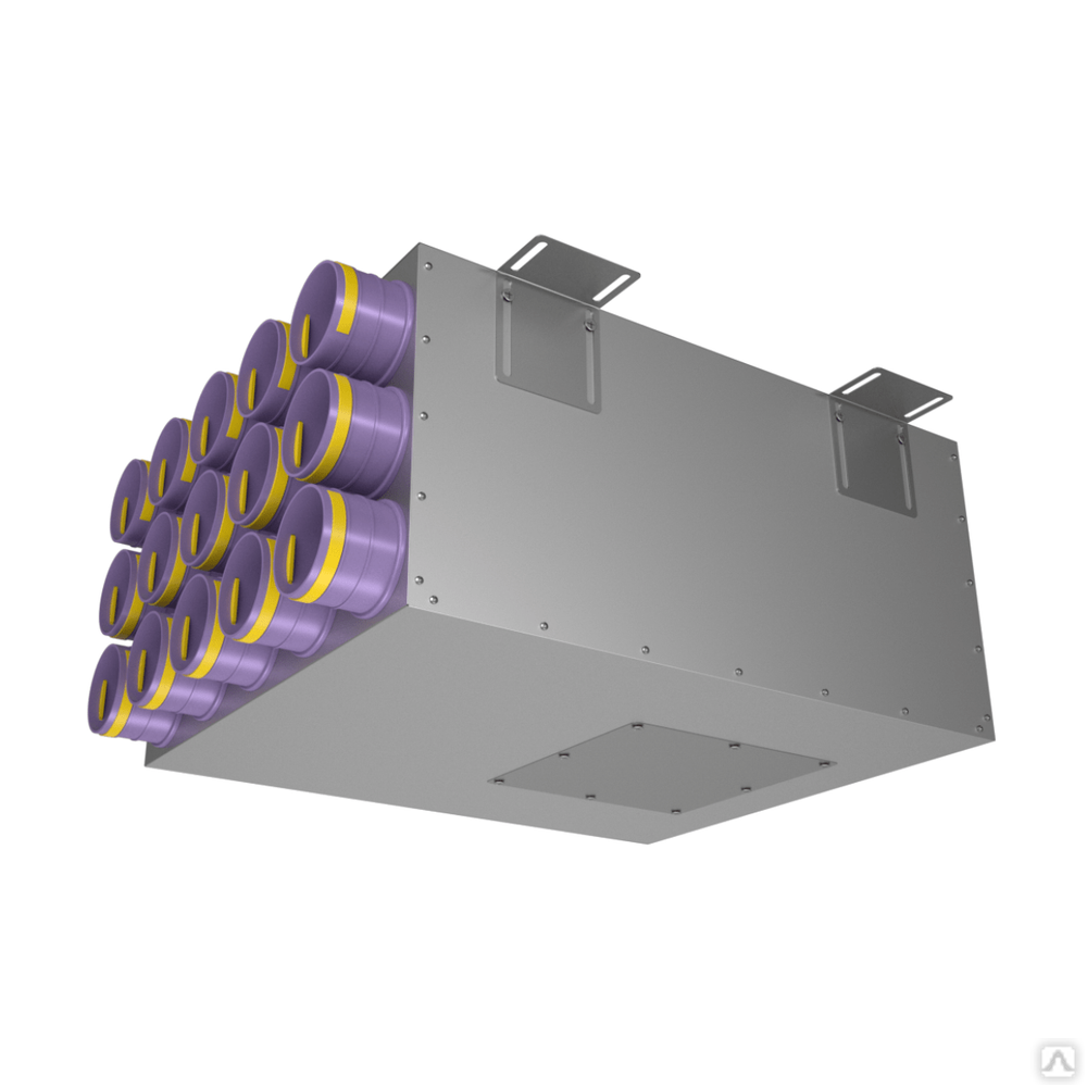 Коллектор воздухораспределительный металлический Provent KV 200/75x15 на 15 выходов