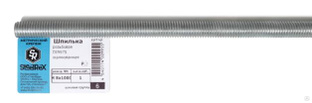 Шпилька резьбовая DIN 975, цинк М12х1000 этикетка - 1 шт. (фасов.) 
