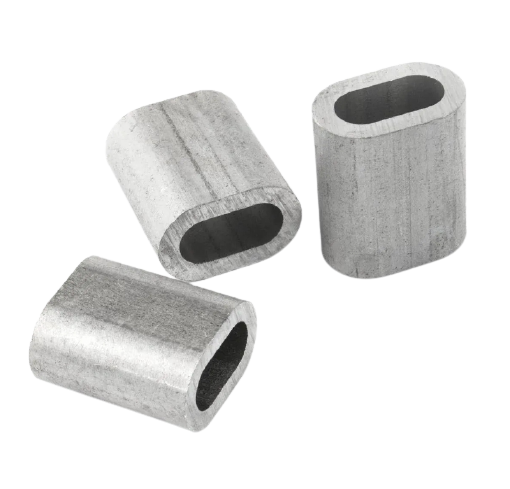 Зажим для стальных канатов алюминиевый 8 мм (150 шт)