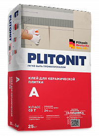 Клей для керамической плитки для внутренних работ PLITONIT А