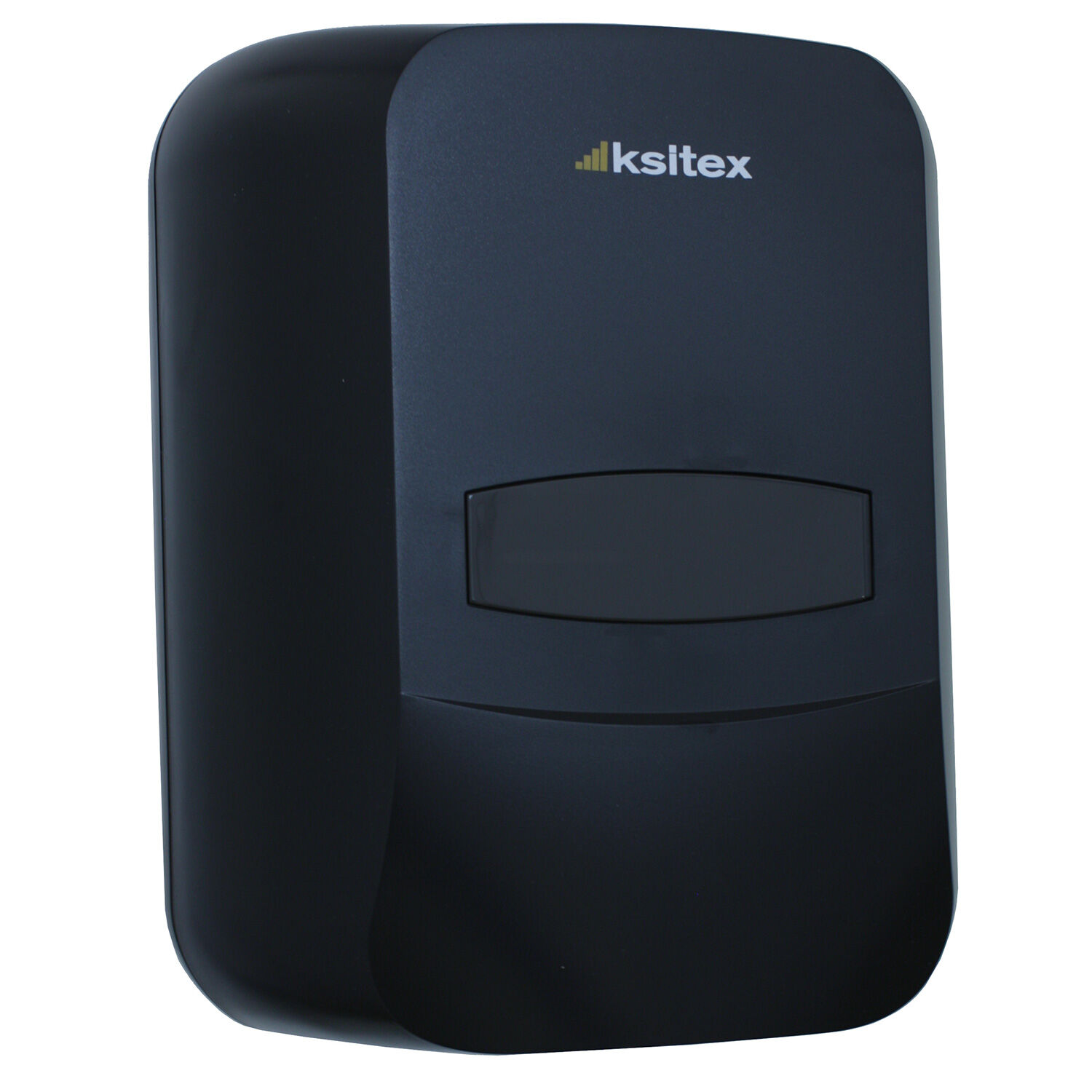 Ksitex TH-8030B Диспенсер для рулонных полотенец с центральной вытяжкой, пластик чёрный