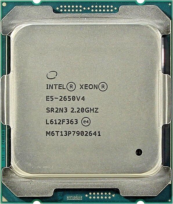 Процессор Intel Intel Xeon E5 2650 v4 SR2N3/(2.2GHz) сокет 2011-3 L3 кэш 30MB/