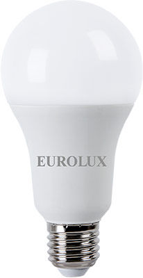 Лампа светодиодная Eurolux LL-E-A70-20W-230-2 7K-E27 (груша 20Вт тепл. Е27) белый