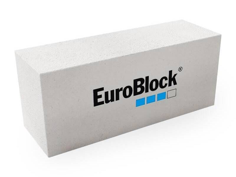 Газосиликатный стеновой блок EuroBlock 600x300x300 D3,5 D600