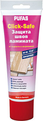 Герметик для стыков ламината Pufas (Пуфас) Click-Safe 250 г (на 10-15 кв.м
