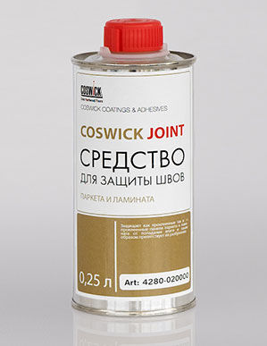 Герметик для стыков паркета и ламината Coswick (Косвик) Joint 0,250 л (на