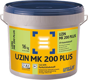 Клей для паркета однокомпонентный Uzin (Уцын) MK 200 силановый 4 кг (на 3-4 кв.м)