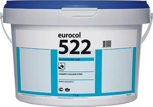 Клей для ПВХ плитки Forbo Eurocol 522 Eurosafe Star Tack 13 кг (на 48-59