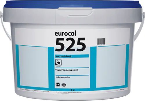 Клей для ПВХ плитки Forbo Eurocol 525 Eurosafe Basic 13 кг (на 32-43 кв.м)
