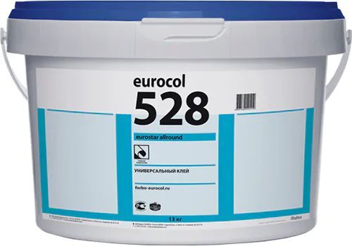 Клей для ПВХ плитки Forbo Eurocol 528 Eurostar Allround 13 кг (на 34 кв.м)