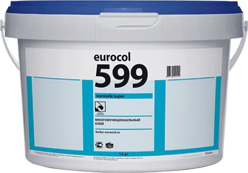 Клей для ПВХ плитки Forbo Eurocol 599 Eurosafe Super 20 кг (на 50-66 кв.м)