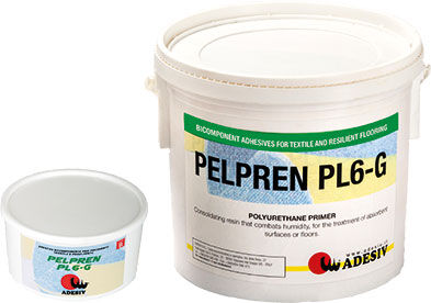 Клей для ПВХ плитки ADESIV (Адезив) PELPREN PL6-G полиуретановый 10 кг (на