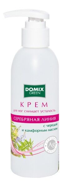 Крем DOMIX для ног охлаждающий с ментоловым маслом 200 мл