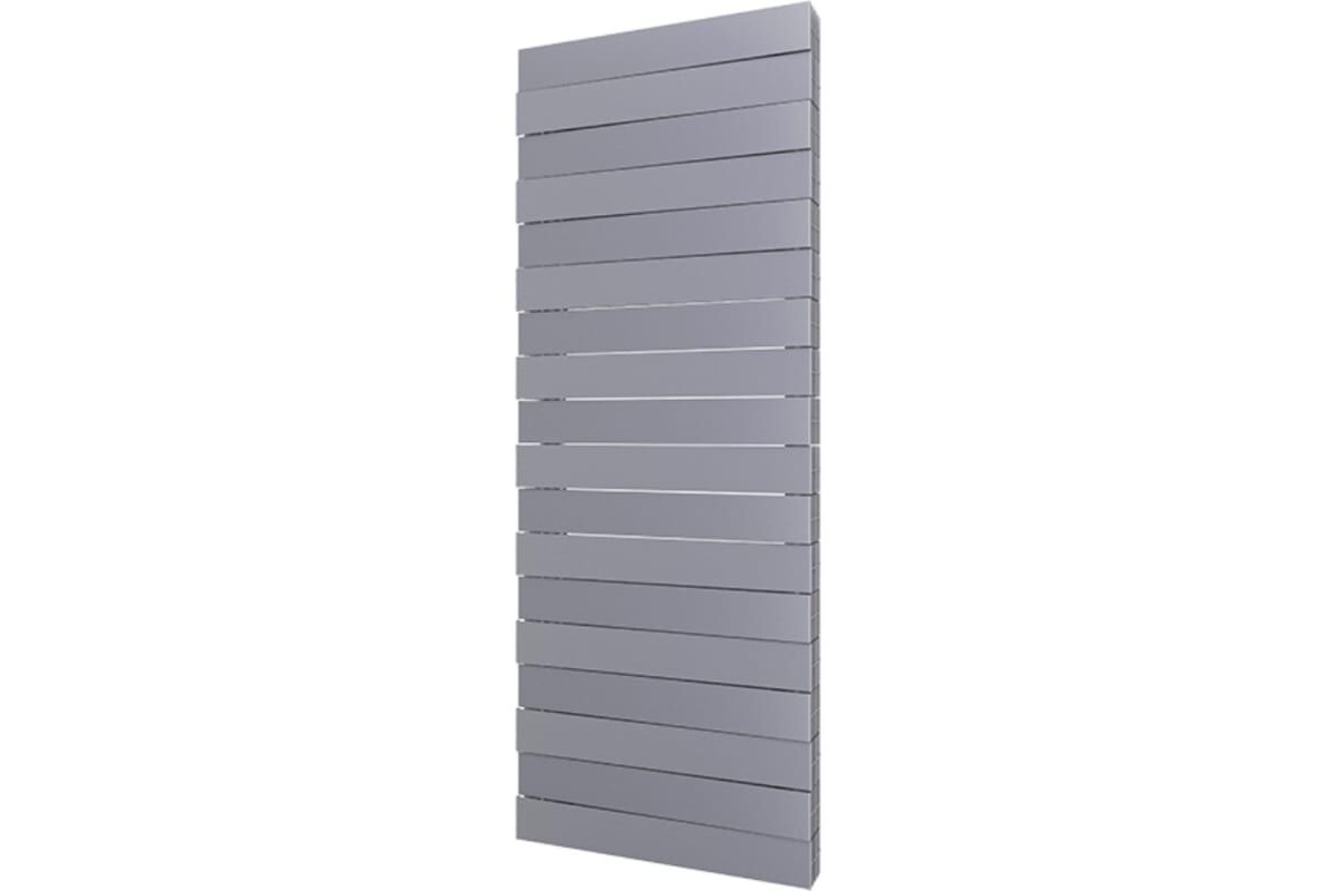 Радиатор вертикальный дизайнерский биметаллический Royal Thermo Piano Forte Tower 500/Silver Satin 500/18 секций, 3,4кВт