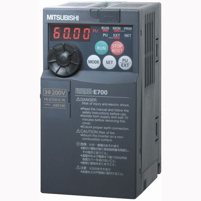 Преобразователь частоты FR-E720S-030SC-EC Автоматический регулятор 1ф 22