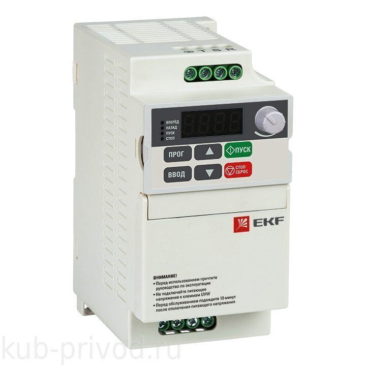 Преобразователь частоты 1,5-2,2 кВт 1х230 В VECTOR-75 compact EKF