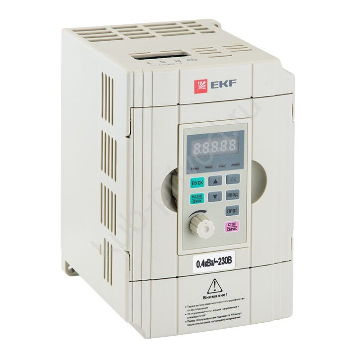 Преобразователь частоты 04/075 кВт 1х230 В VECTOR-100 EKF PROxima