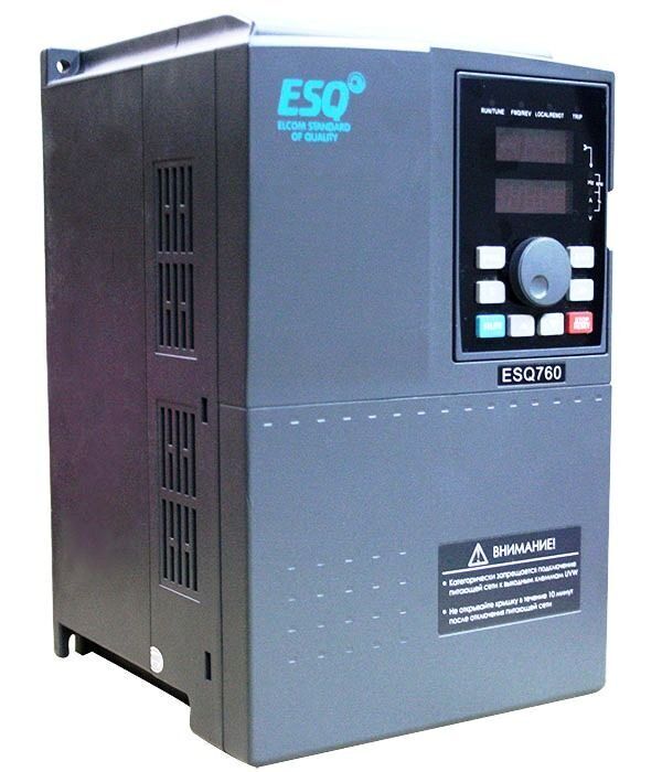 Преобразователь частотный ESQ-760-4T0750G/0900P 75/90 кВт, 380 В