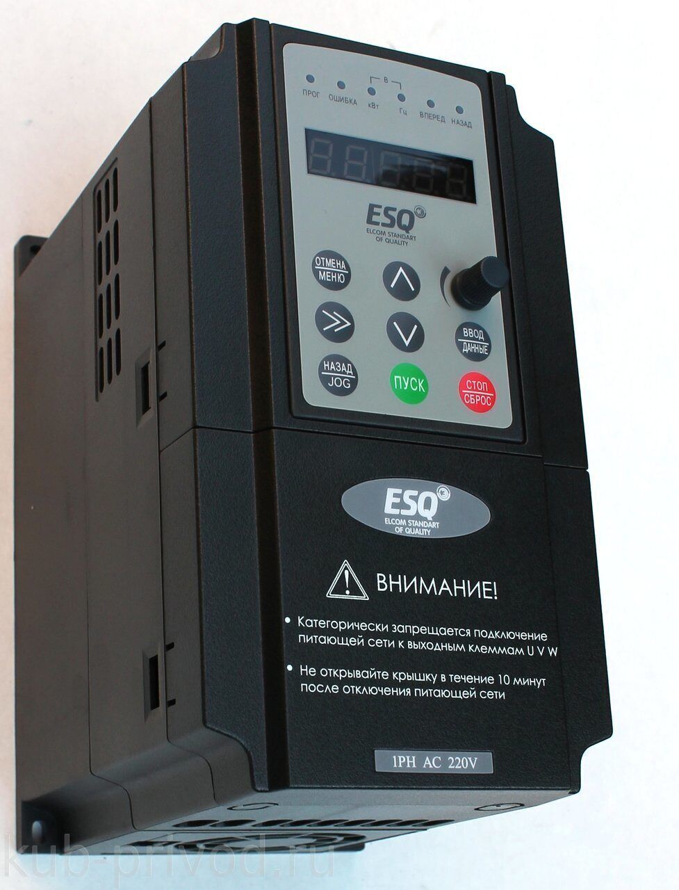 Преобразователь частотный 3,7 кВт, 220 В ESQ-600-2S0037