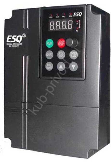 Преобразователь частотный ESQ- A200-2S0037 3.7 кВт 200-260 В для однофазного двигателя