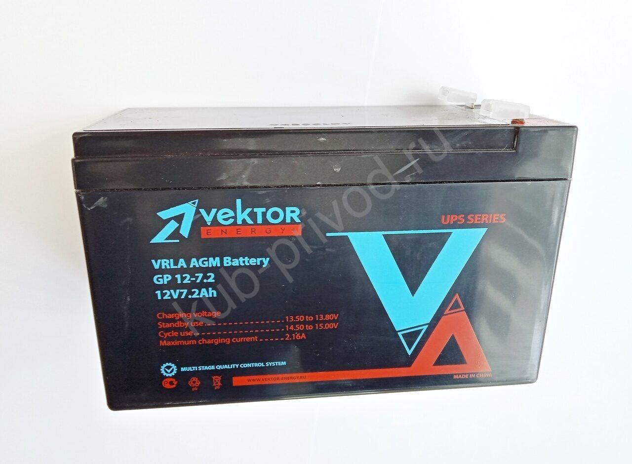Батарея аккумуляторная GP 12-12 Vektor Energy VEKTOR ENERGY