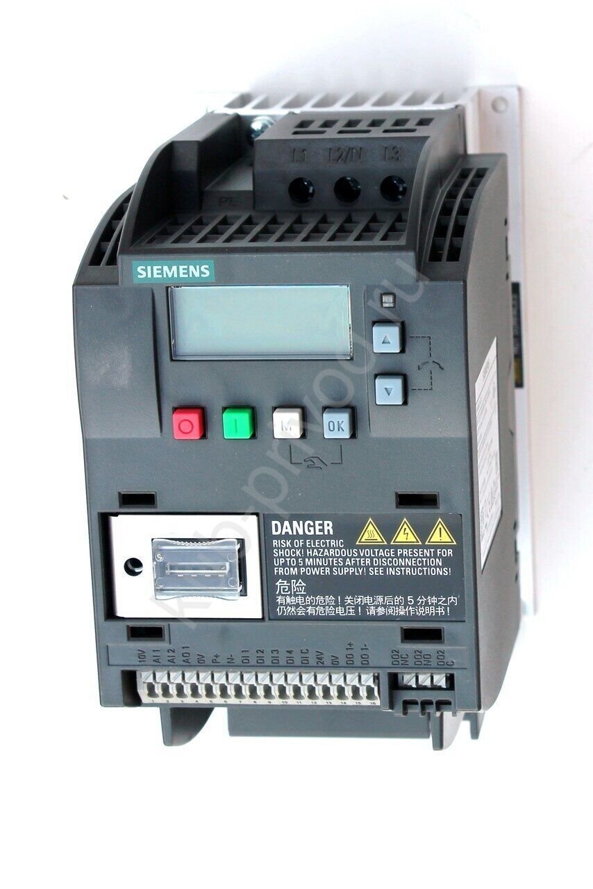 Преобразователь частотный SINAMICS V20 6SL32105BE215UV0 Siemens