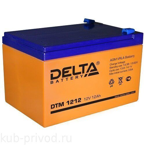 Аккумуляторная батарея Delta DTM 1215 (12 V / 14.5 Ah)