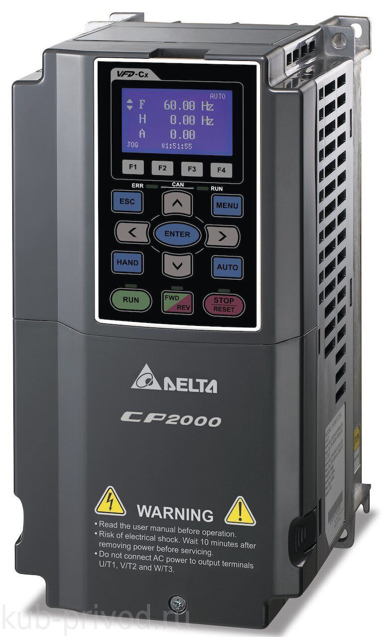 Преобразователь частоты VFD015C43 A 1,5 кВт 380 В Delta