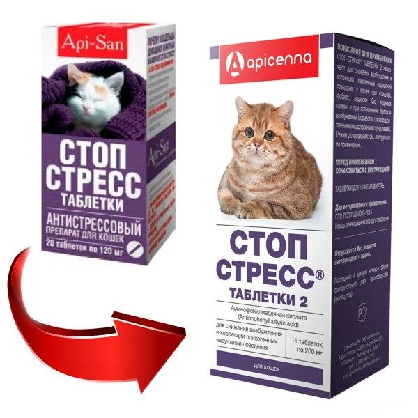 Стоп стресс для кошек