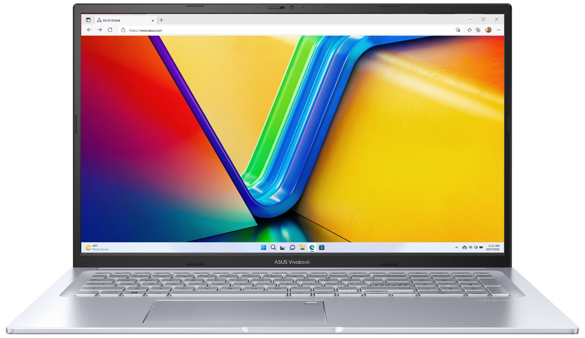 Ноутбук Asus Asus VivoBook 17X M3704YA-AU071 17.3"(1920x1080) AMD Ryzen 5 7520U(2.8Ghz)/16GB SSD 512GB/ /No OS/90NB1191-