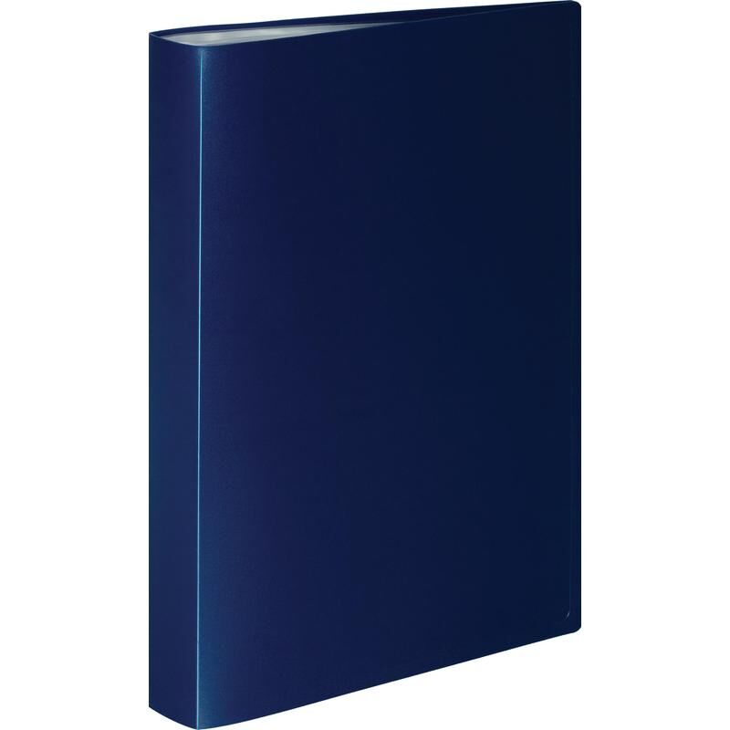 Папка файловая на 100 файлов Attache A4 35 мм синяя (толщина обложки 0.6 мм)