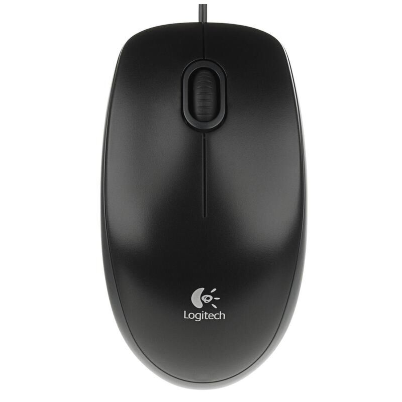 Мышь компьютерная Logitech B100 Optical Mouse