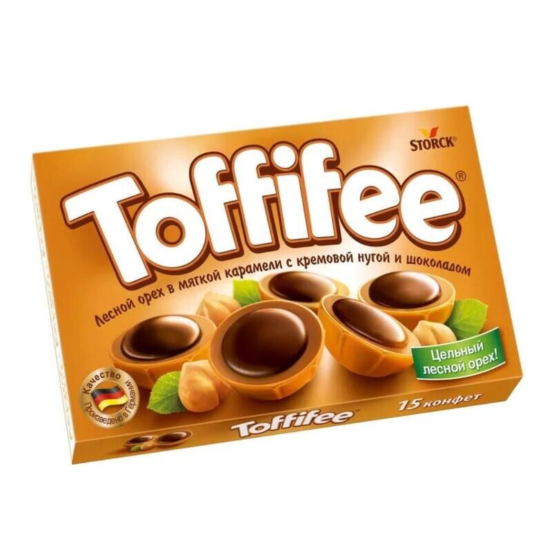 Шоколадные конфеты Toffifee 125 г