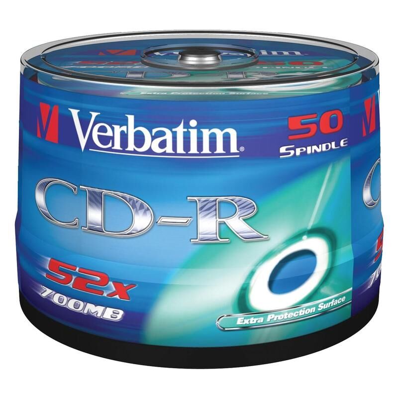 Носители информации Verbatim CD-R DL