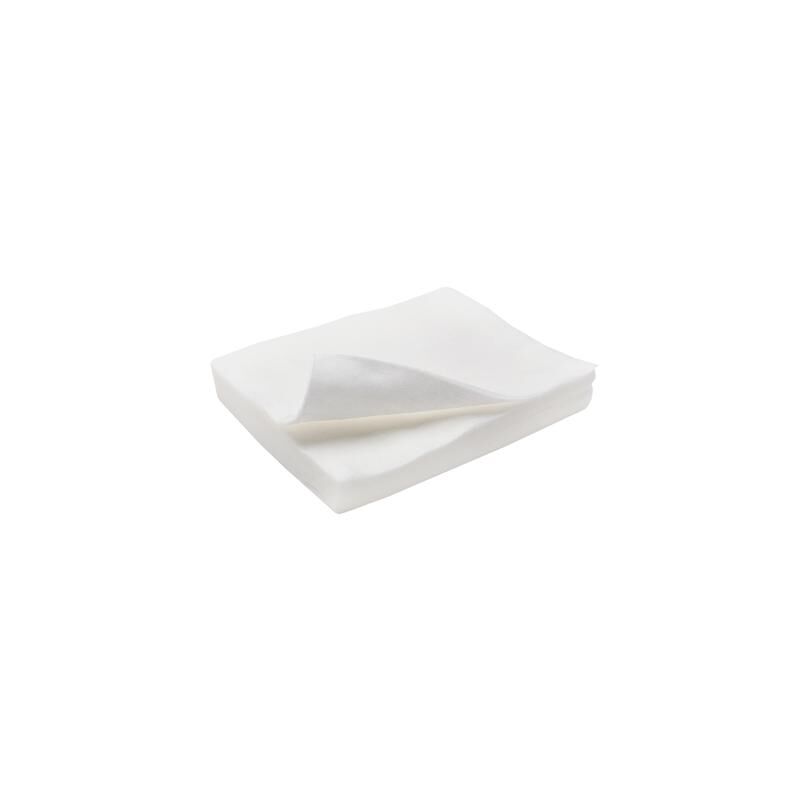 Салфетка одноразовая Чистовье нестерильная в сложении 30x25 см (белая, 100 штук в упаковке)