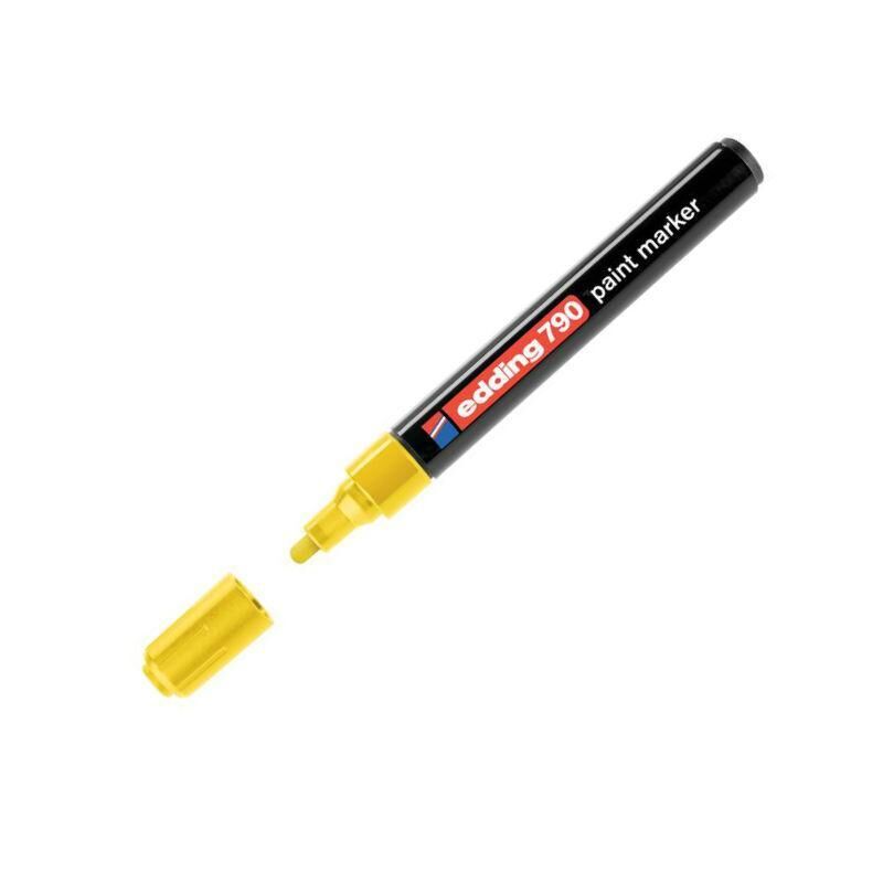 Маркер лаковый EDDING E-790/5 желтый 2-3мм, пласт. корп Edding