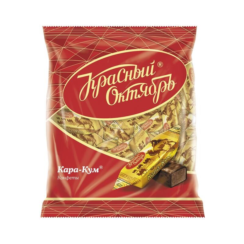 Конфеты шоколадные Красный Октябрь Кара-Кум 250 г Красный октябрь