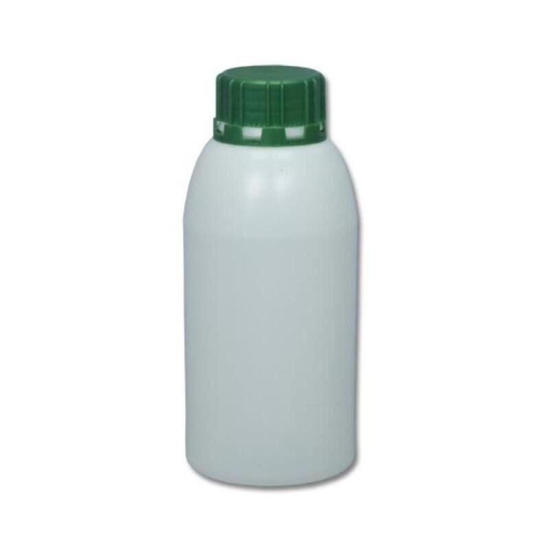Бутылка пластиковая 74х74х170 мм 0.5 л белая с крышкой NoName