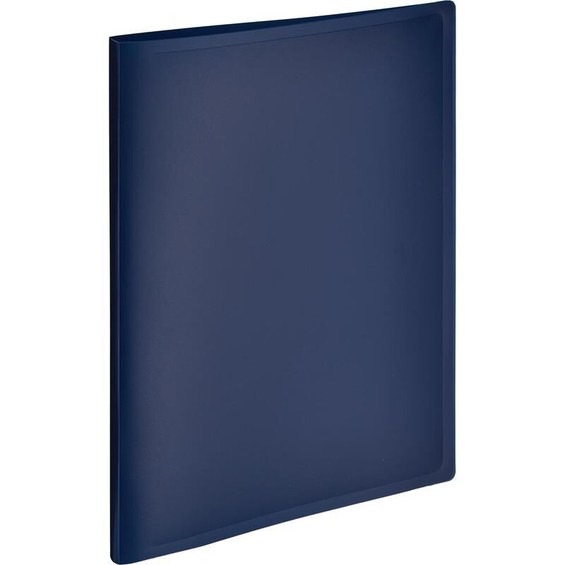 Папка с зажимом Attache Economy A4 0.4 мм синяя (до 150 листов)