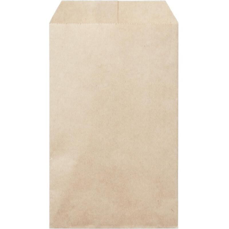 Мешок для мелочи 11х17.7 см бумажный (100 штук в упаковке) NoName