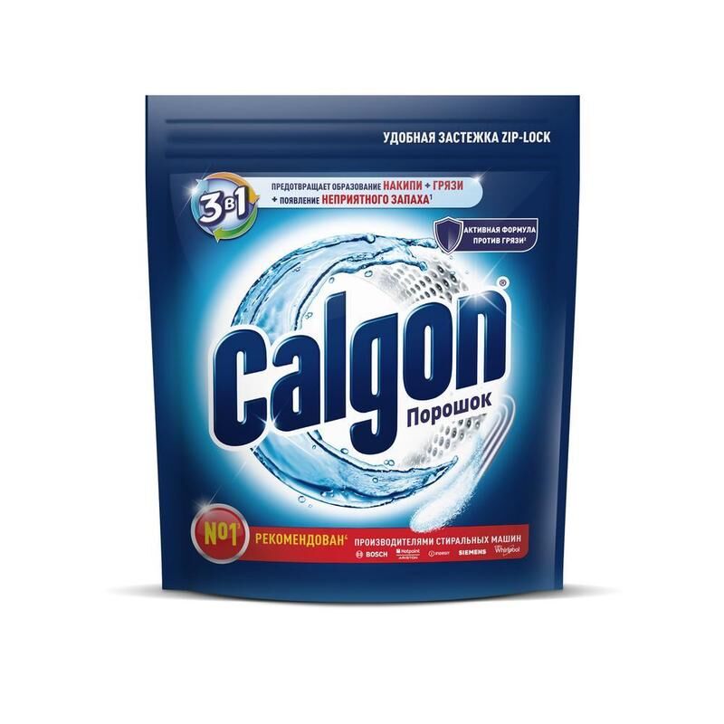 Средство для удаления накипи Сalgon 3 в 1 порошок 750 г (для стиральных машин) Calgon