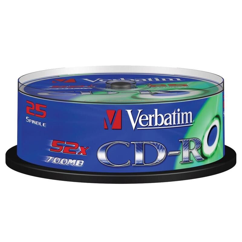 Носители информации Verbatim CD-R DL